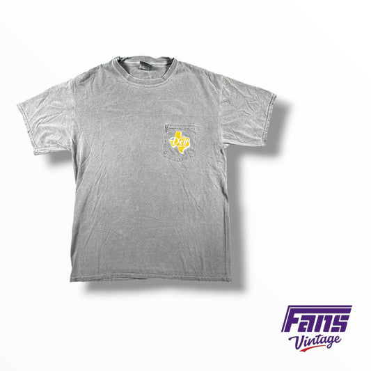 Vintage TCU Double Sided Fraternity Delta Tau Delta Hazards Frocket Tee