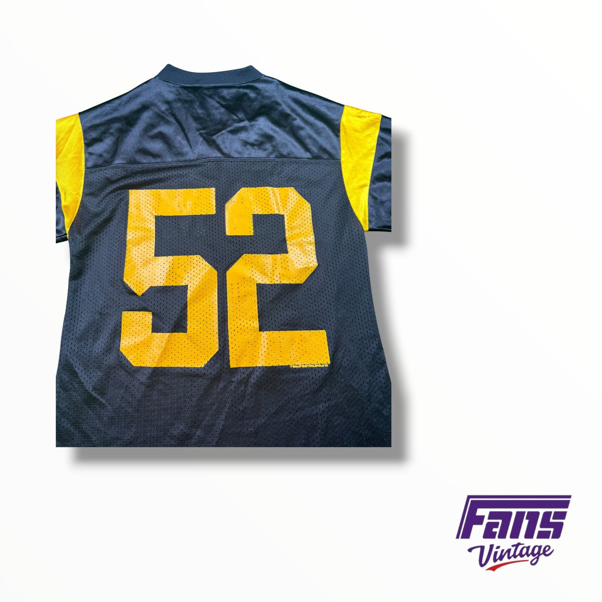 Vintage TCU Sorority Phi Mu Blackout Mesh Football Jersey