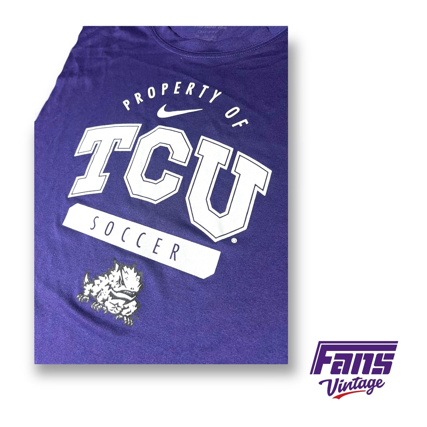 TCU Soccer Nike Tee