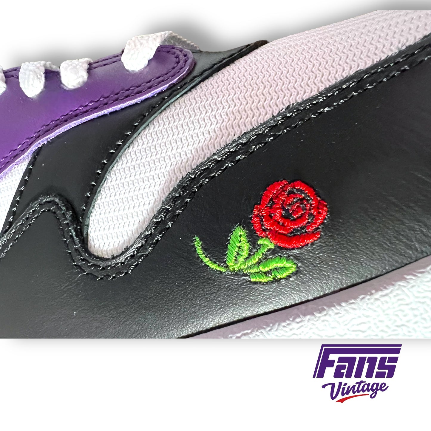 One of a Kind Nike Air Max TCU “Til Hell Freezes” Rose Bowl Tribute Sneakers