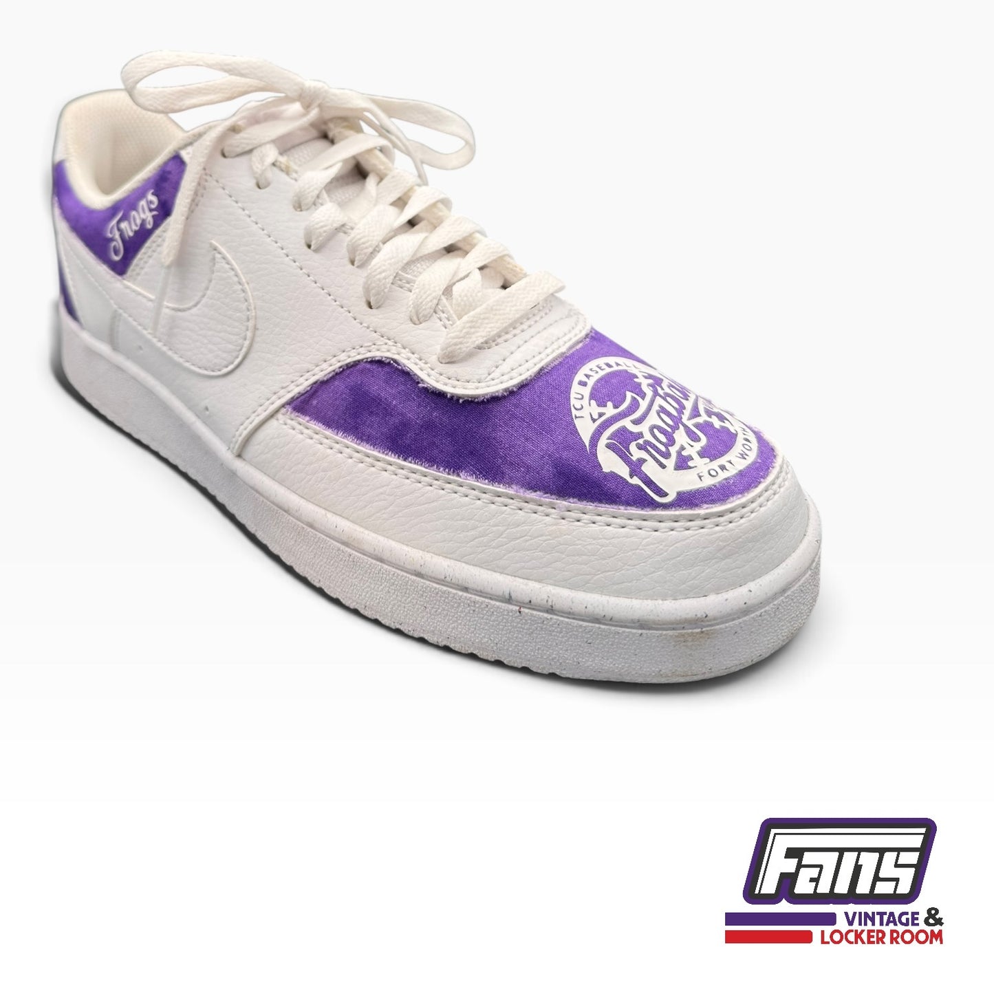 TCU Team-Issued Nike Custom “Frogball USA” Sneakers
