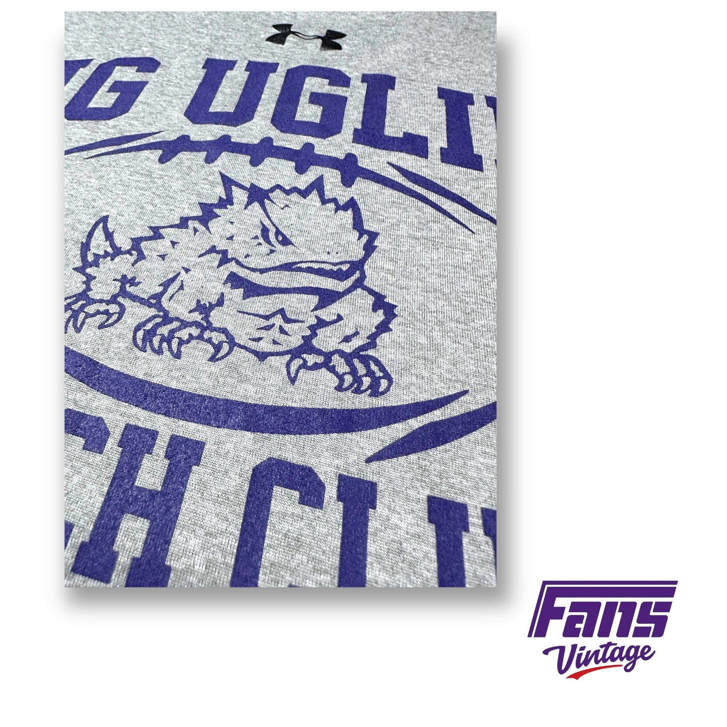 Vintage TCU Football "Big Uglies" Linemen Tribute Long Sleeve