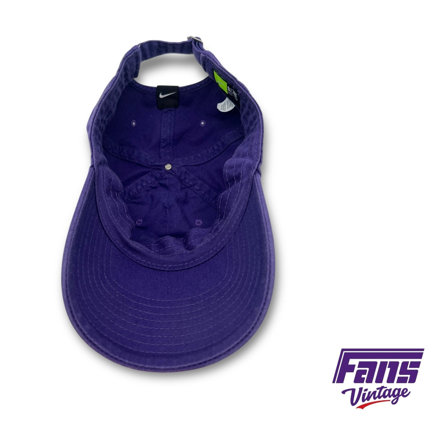 TCU Football Team Issue Nike Dad Hat with Shadow Logo