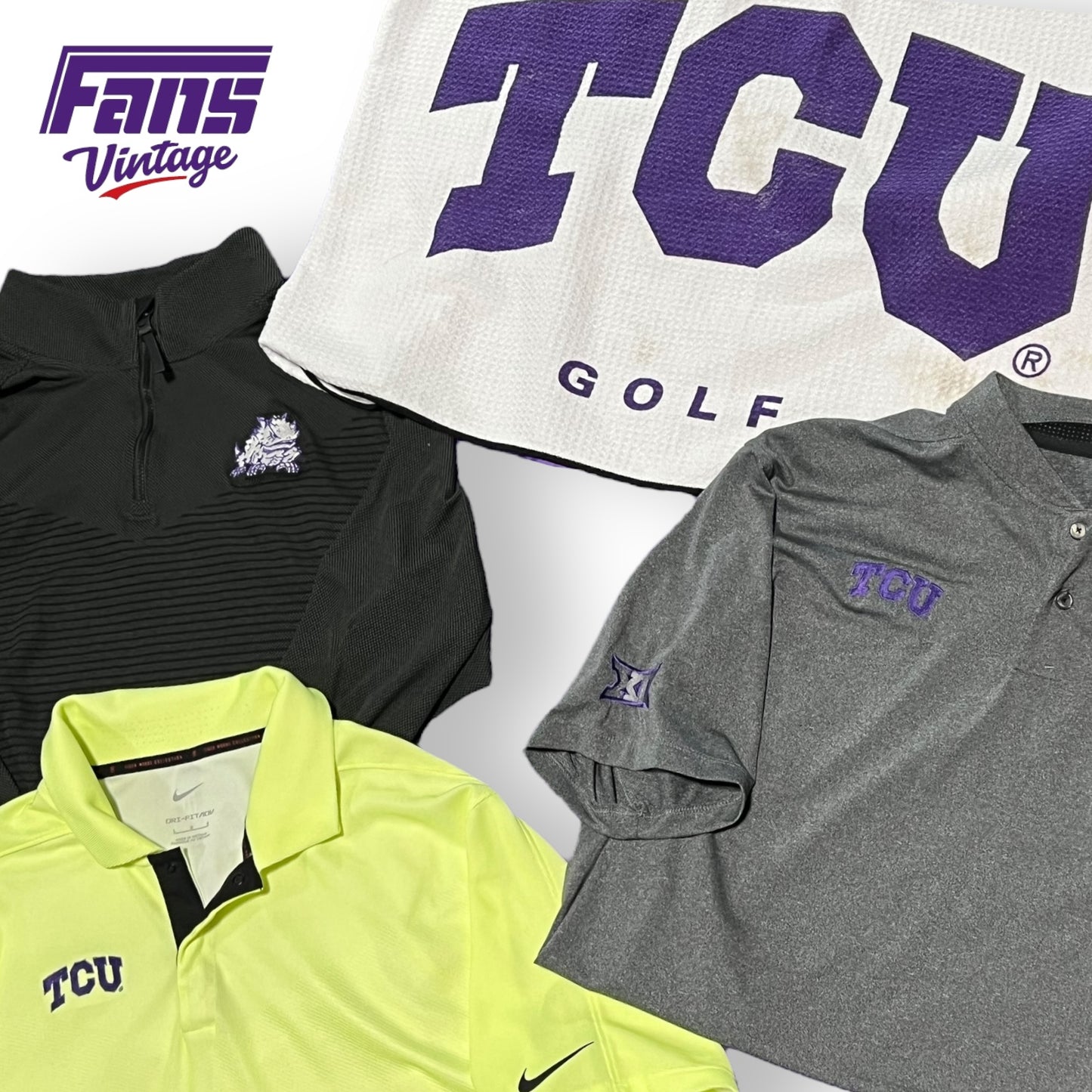 TCU Golf Team Exclusive Bundle #1 - Premium - SIZE LARGE