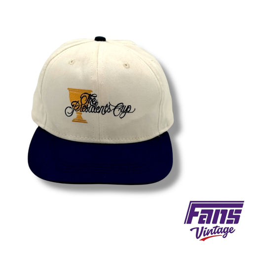 RARE! 90s Vintage Presidents Cup Golf Club Hat