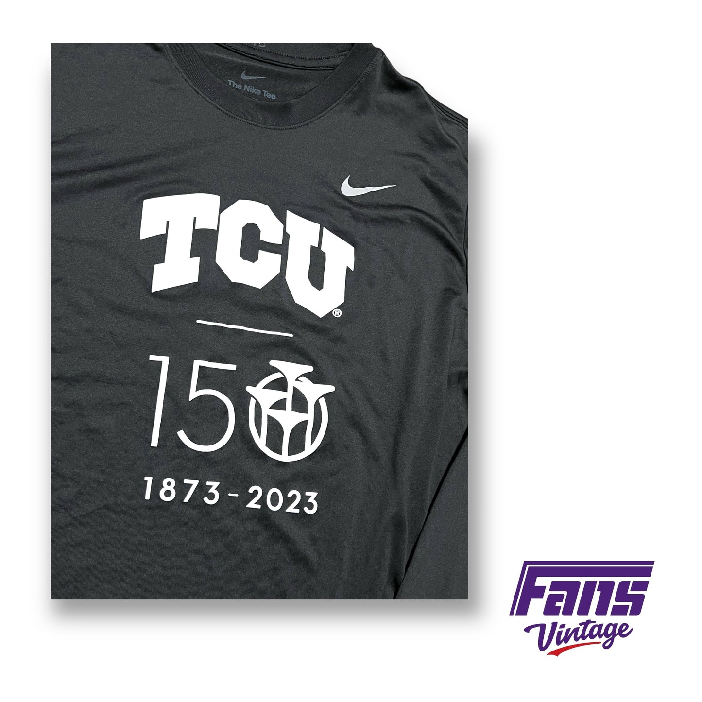 TCU 150 Special Edition Team Issued Basketball Premium Game Warmup Nike Custom Shirt