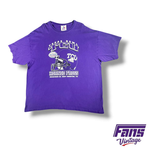 Vintage 2007 TCU Texas Bowl T-Shirt