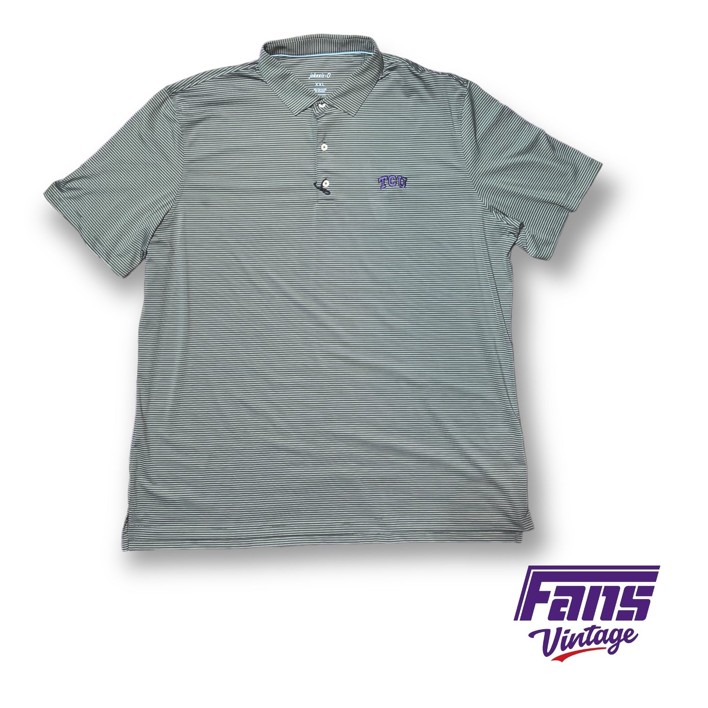 TCU Johnnie-O Premium Polo Shirt - New / Unworn!