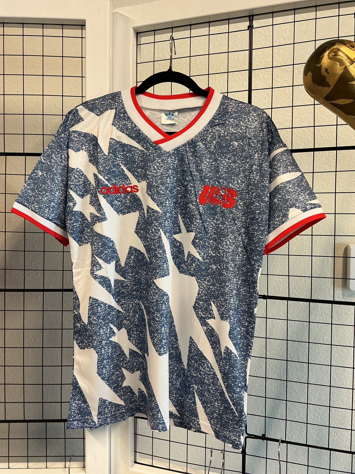 Adidas World Cup 94 USMNT Flag Denim Jersey