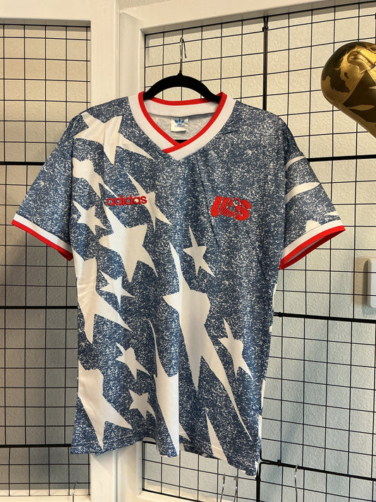 Adidas World Cup 94 USMNT Flag Denim Jersey