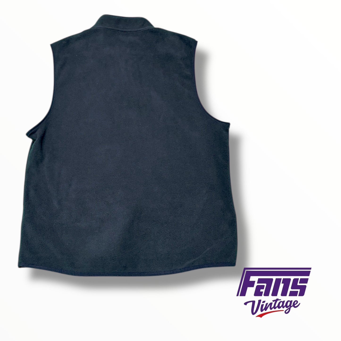 Rare! TCU Nike Coach Issued Fleece Sideline Pullover Vest