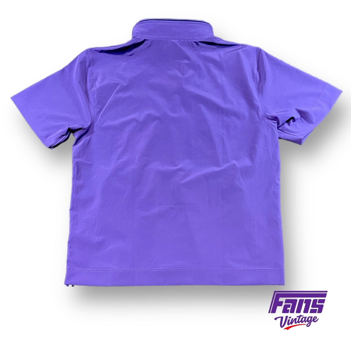 TCU Football Team Issued Nike Sideline Pullover with hideaway hood - super soft matte feel!