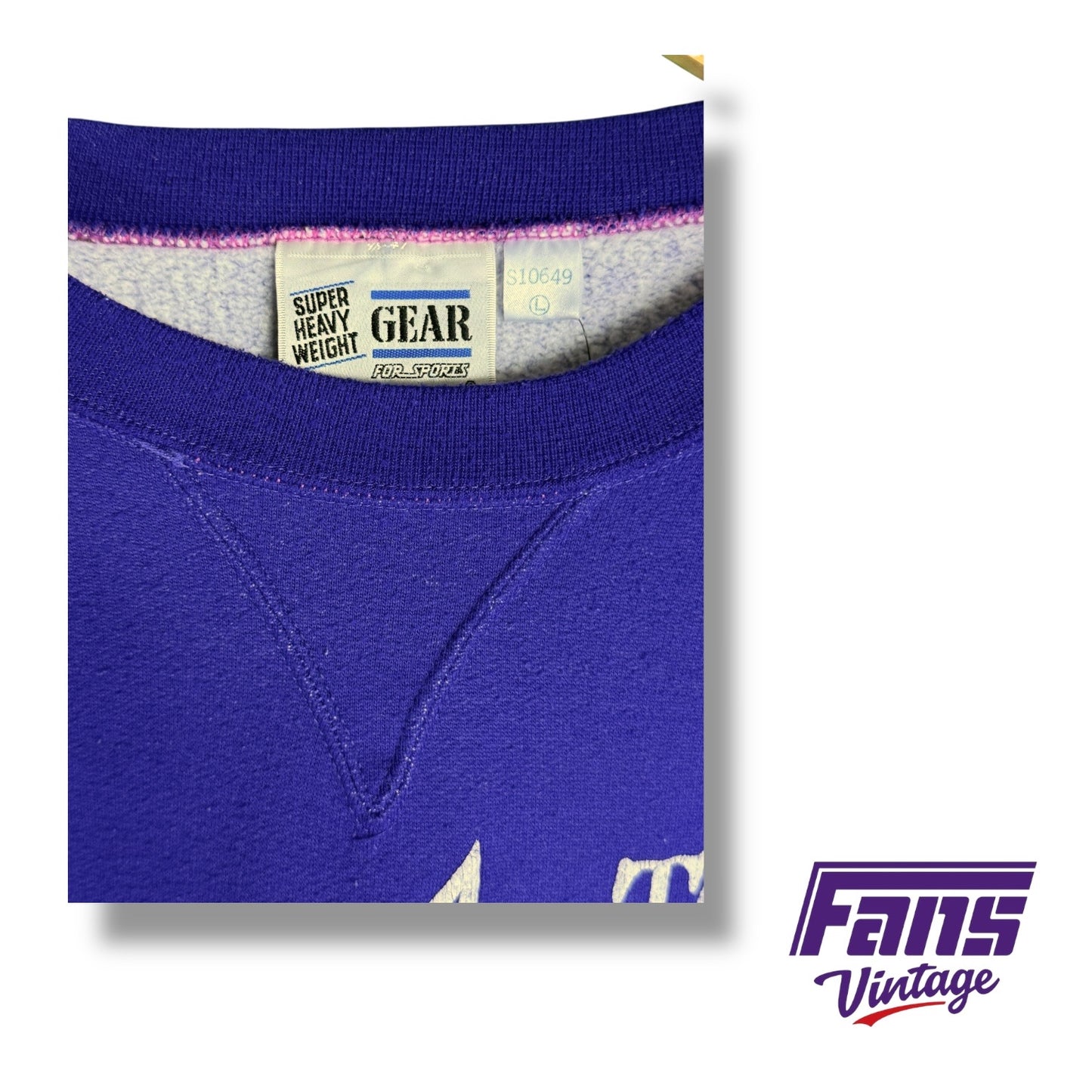 TCU 90s Vintage Custom Crewneck Sweatshirt