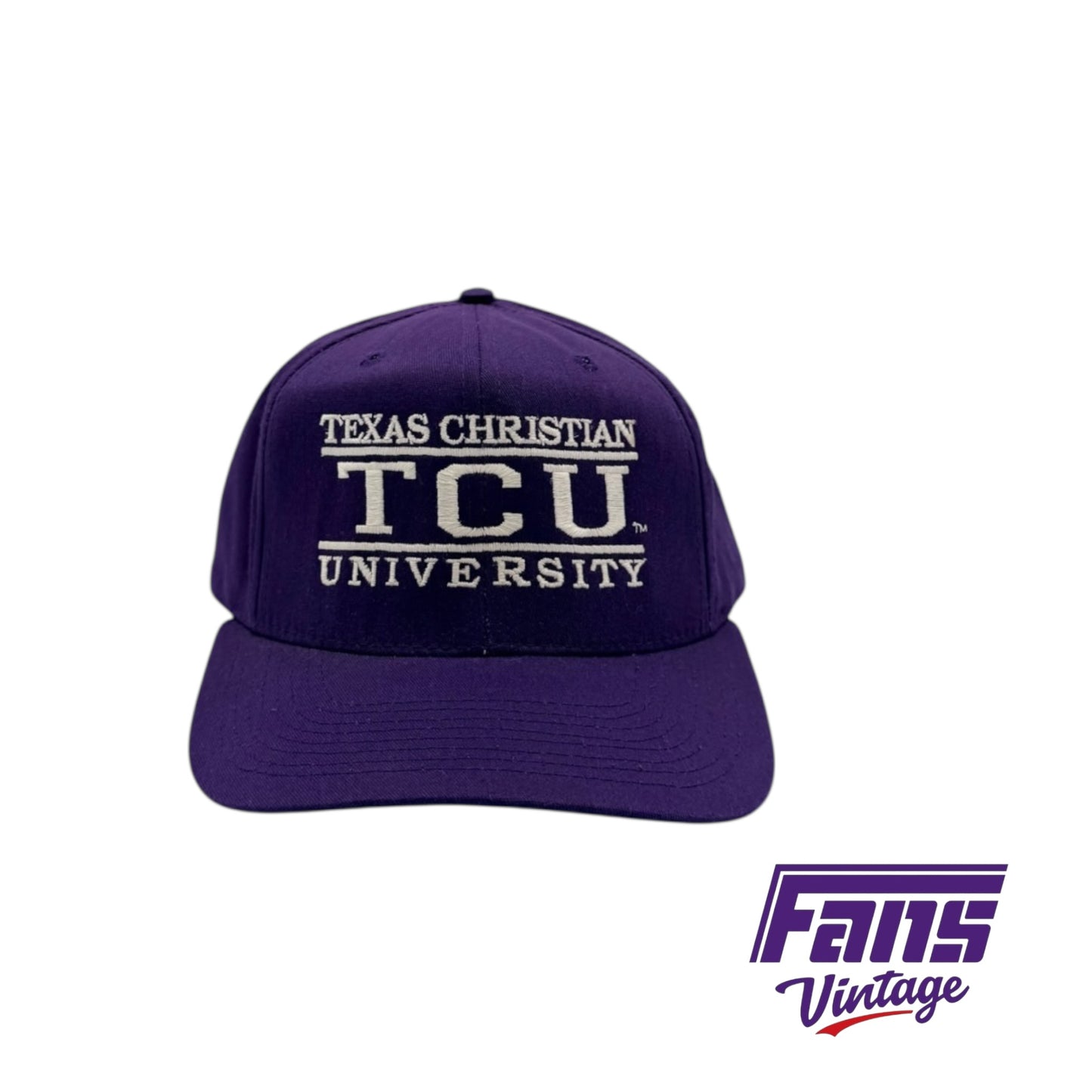 RARE! Vintage Early 90s “The Game” Sample TCU Split Bar logo SnapBack Hat
