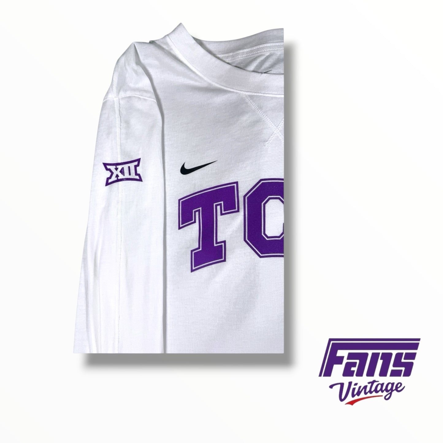 TCU Football Nike Team Issued Long Sleeve Shirt