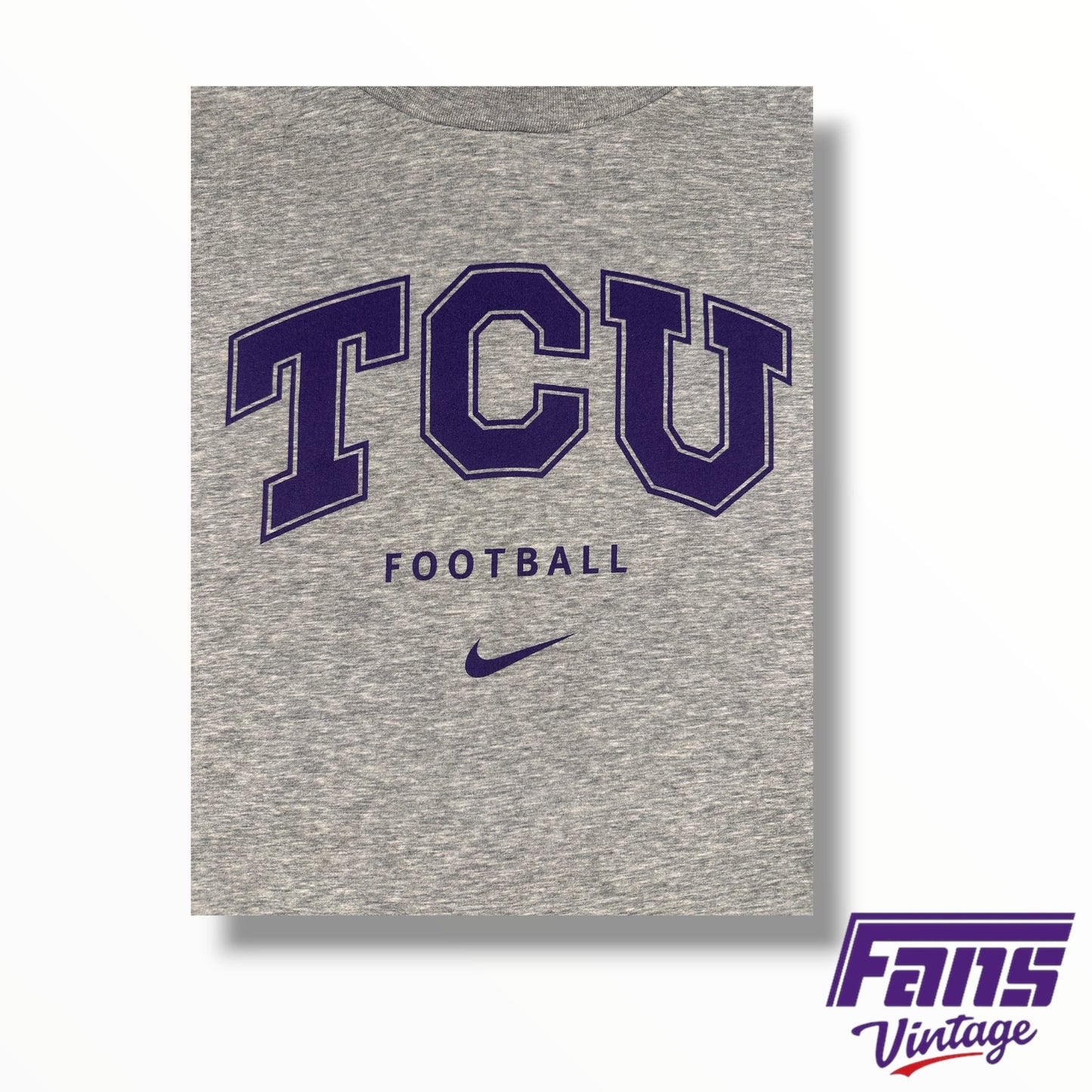 TCU Football Nike Tee - Super Breathable and Soft!