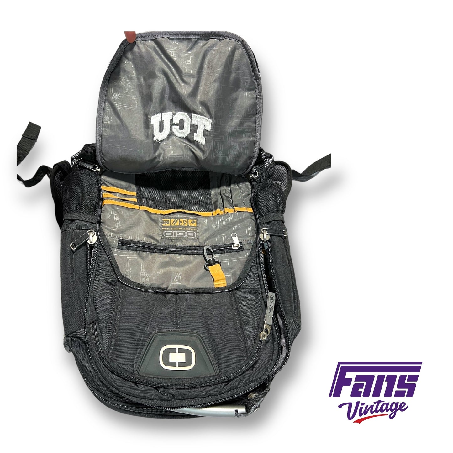 OGIO Brand TCU Football Team Issued Premium Business Travel Backpack