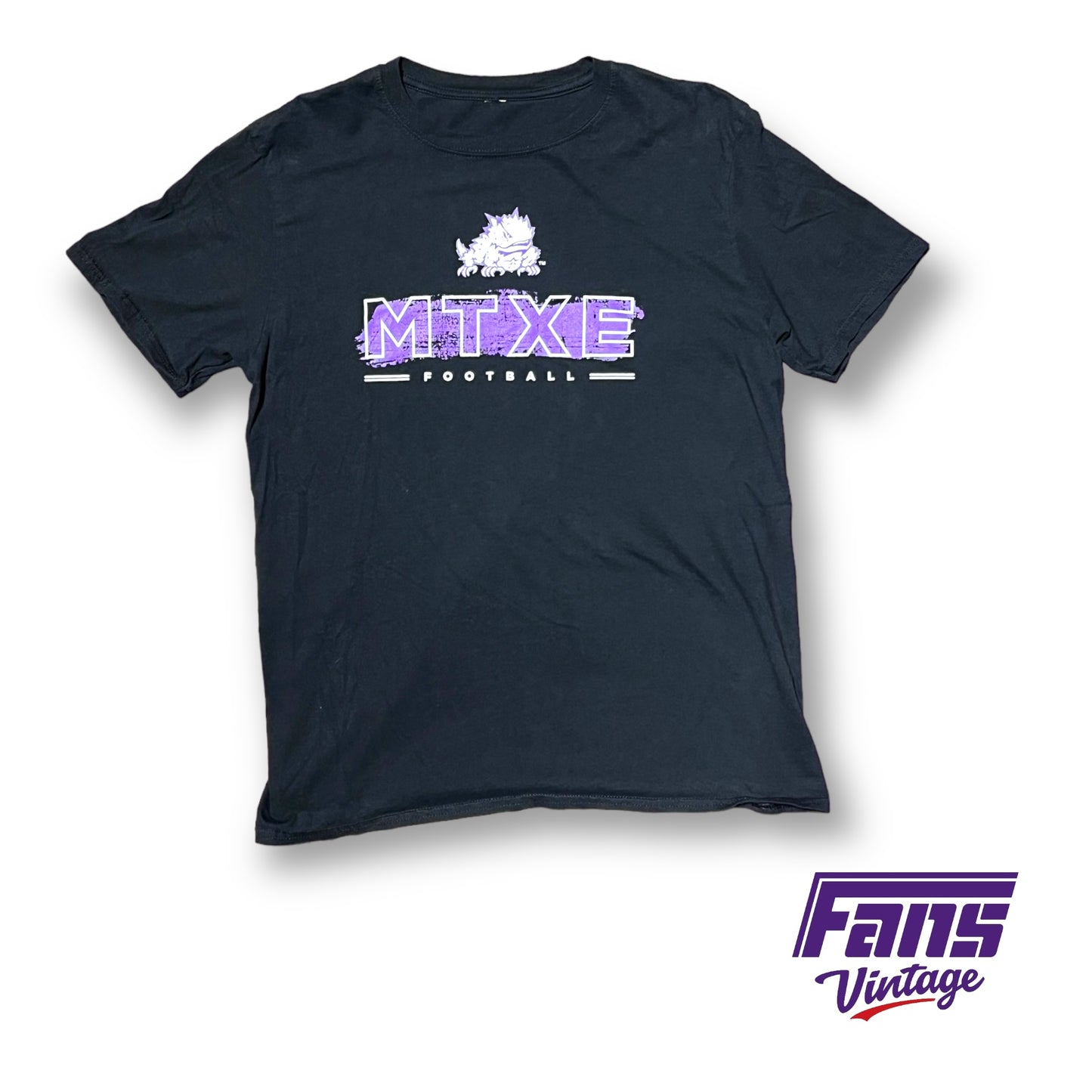 TCU Football Player Exclusive 2019 “MTXE / Mental Toughness, Extra Effort” Training T-Shirt