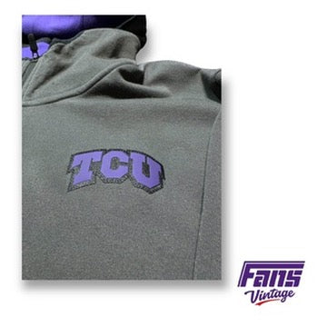 TCU Basketball Team Issue “Showtime” Custom Nike Full Zip Jacket With Hood