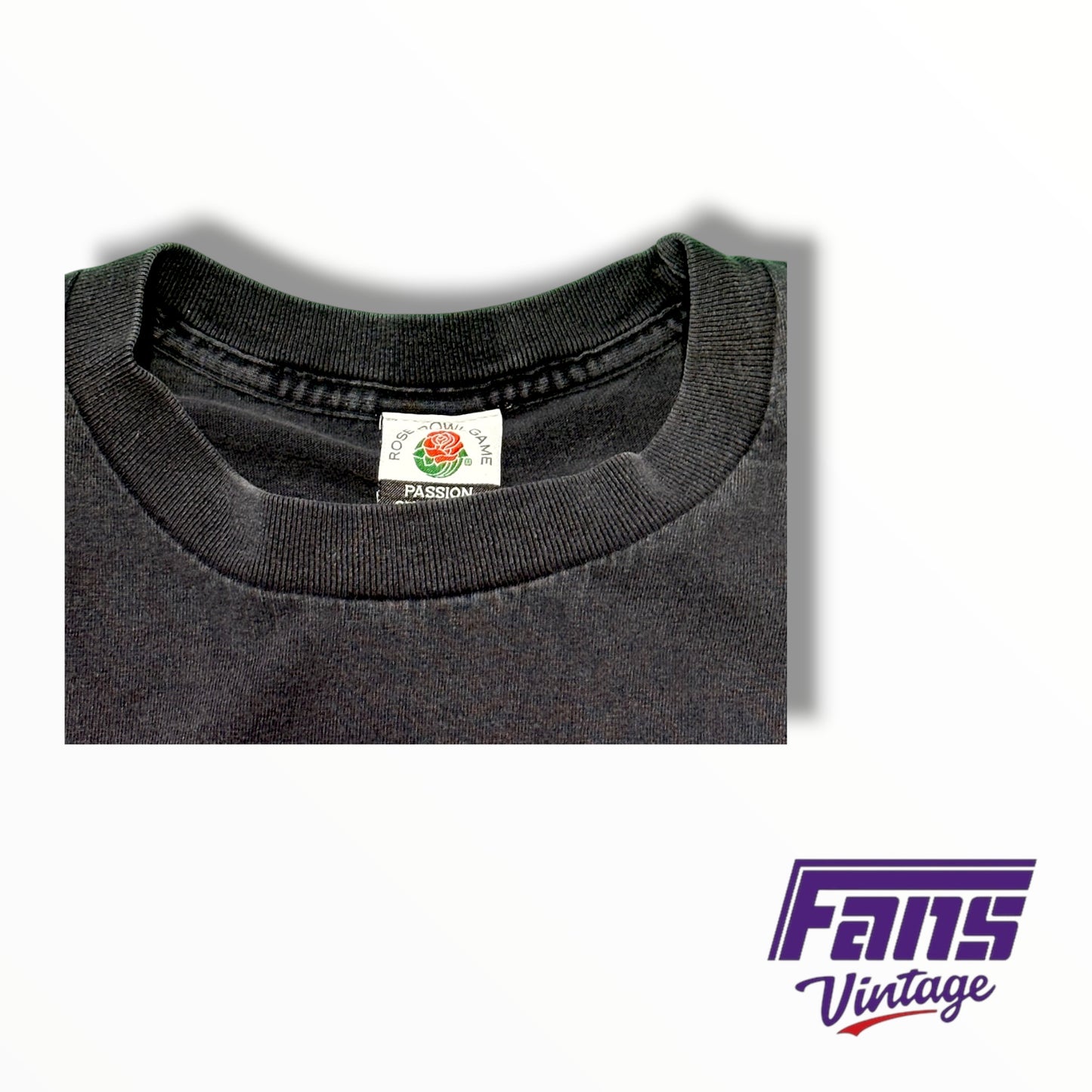 GRAIL TCU Vintage Rose Bowl 2011 Tee with Sick Double Sided Graphics!