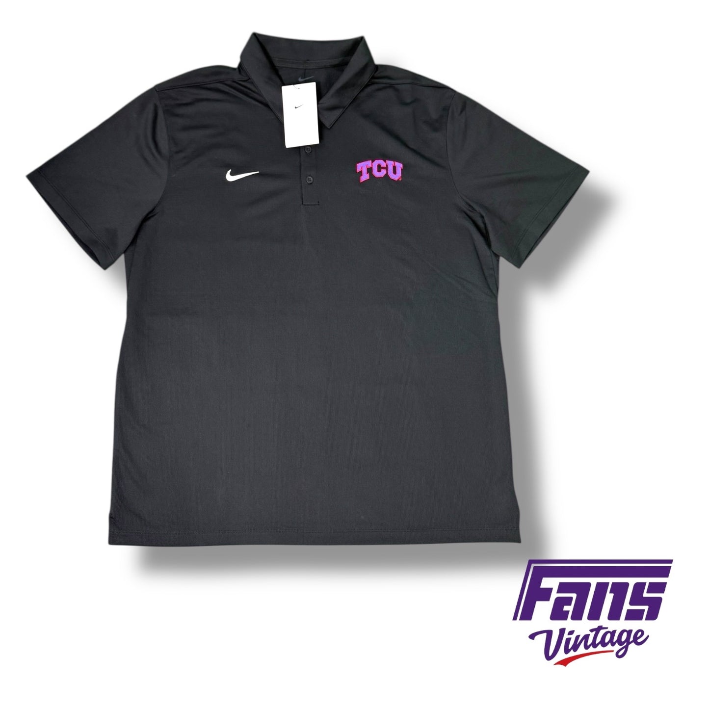 TCU Nike Polo - Team Issued