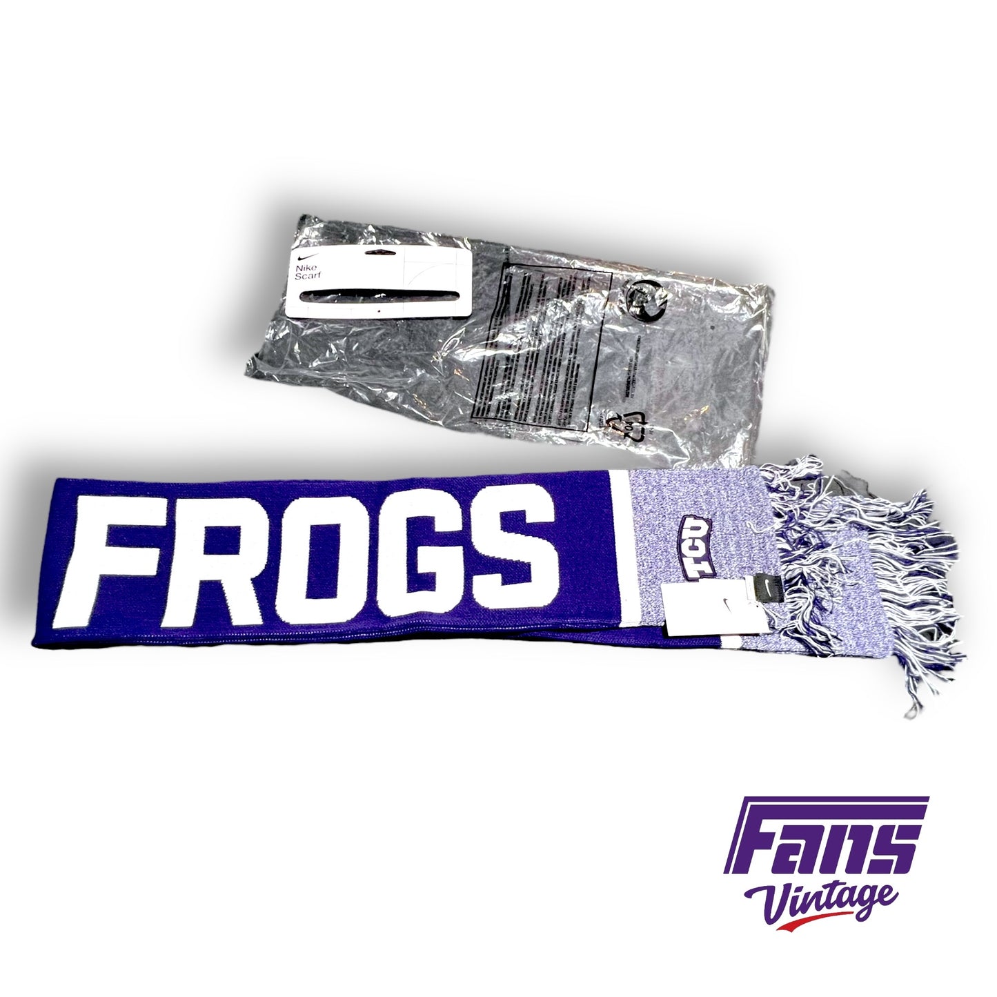 TCU Team Issue Custom Woven Nike Scarf
