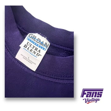 Y2K Vintage TCU Crewneck Sweater