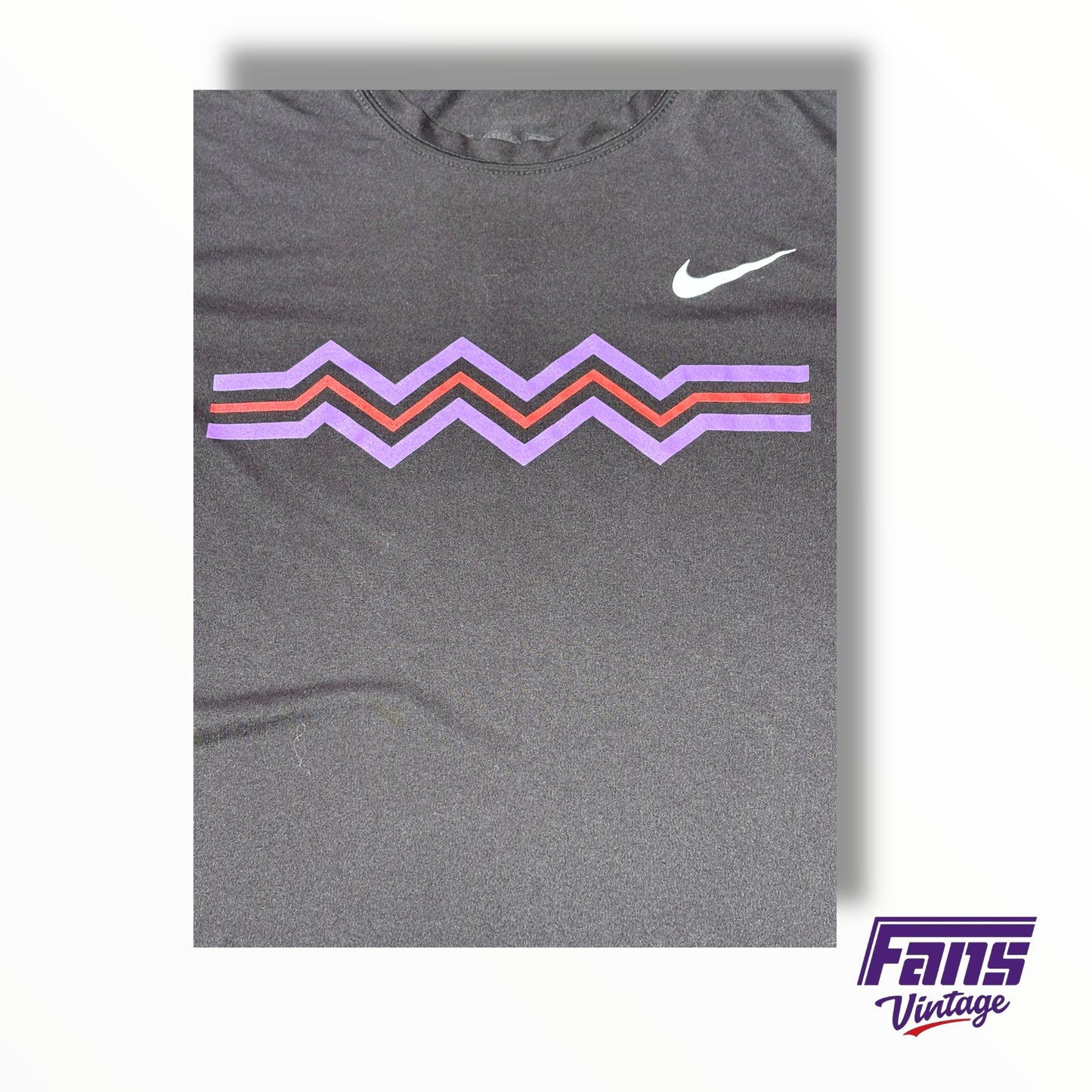 TCU Nike Team Issued Blood Frog Basketball T-Shirt
