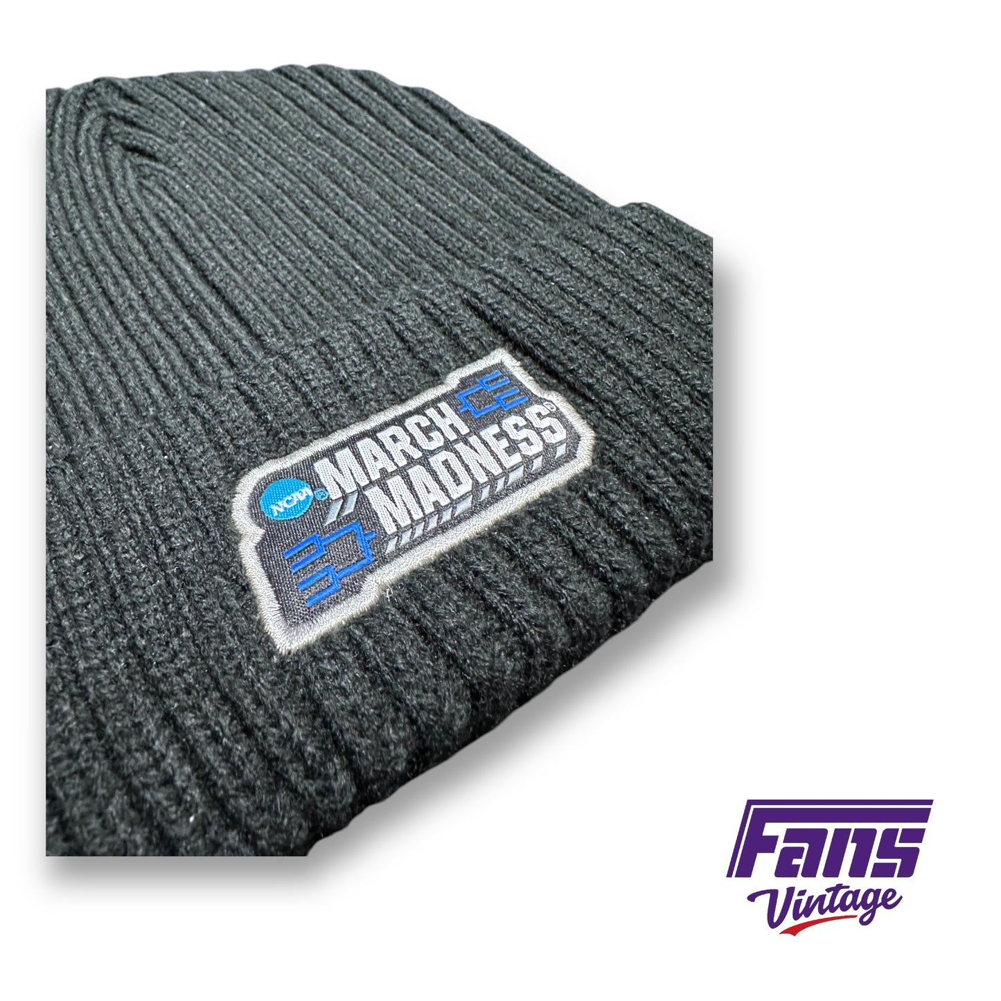 TCU Basketball Player Exclusive “Tournament Swag” Team Issued March Madness Beanie - New!
