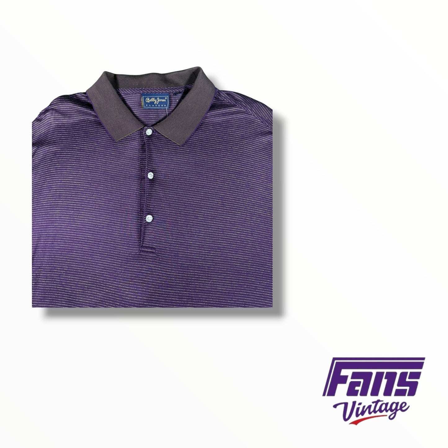 90’s Vintage TCU Horned Frog Classic Golf Tournament Premium Polo