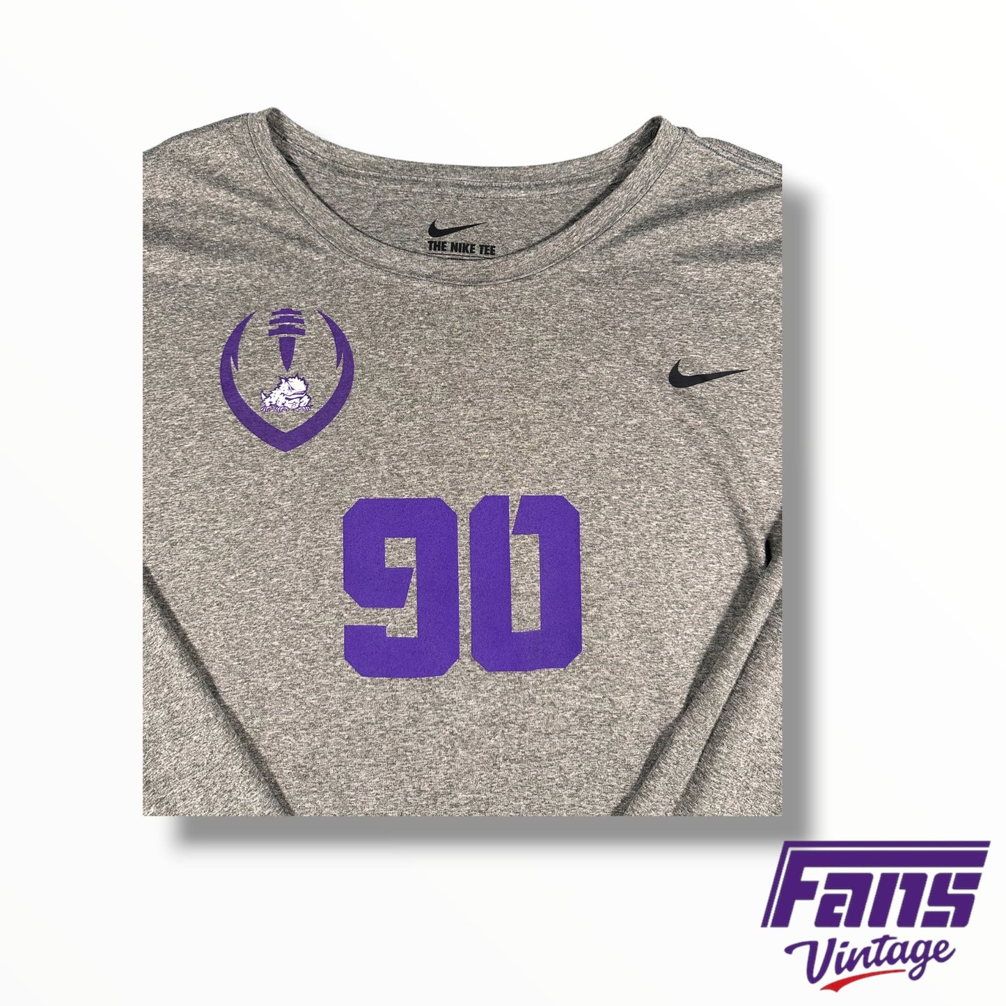 TCU Team Issued Nike “Frogs By 90” Long Sleeve Training Shirt