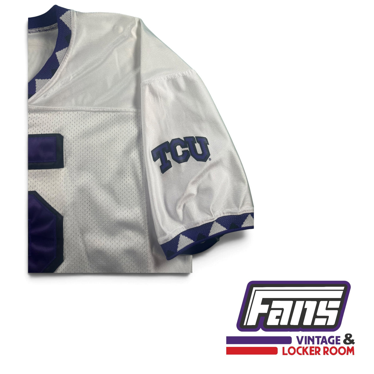 TCU Vintage LaDainian Tomlinson Fully Stitched ProLine Jersey #5 LT with OG Spike Collar