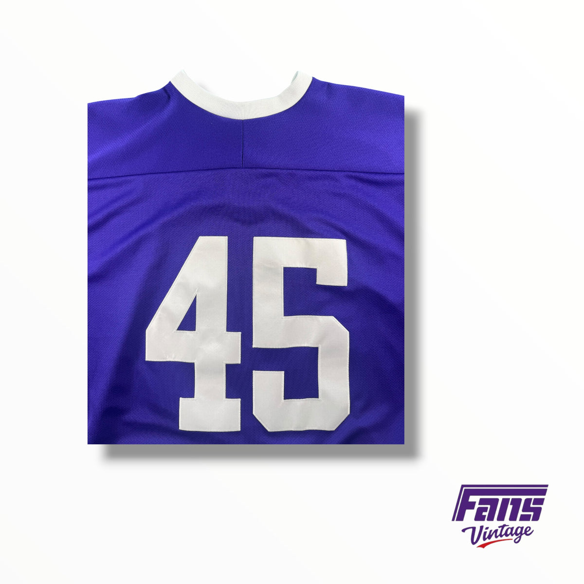 Vintage TCU Horned Frog Fully Stitched Hockey Jersey #45