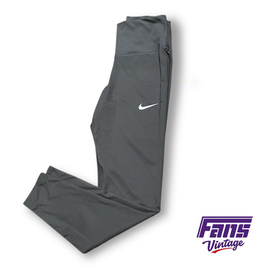 TCU Team Issue Nike Black Workout Leggings - New!