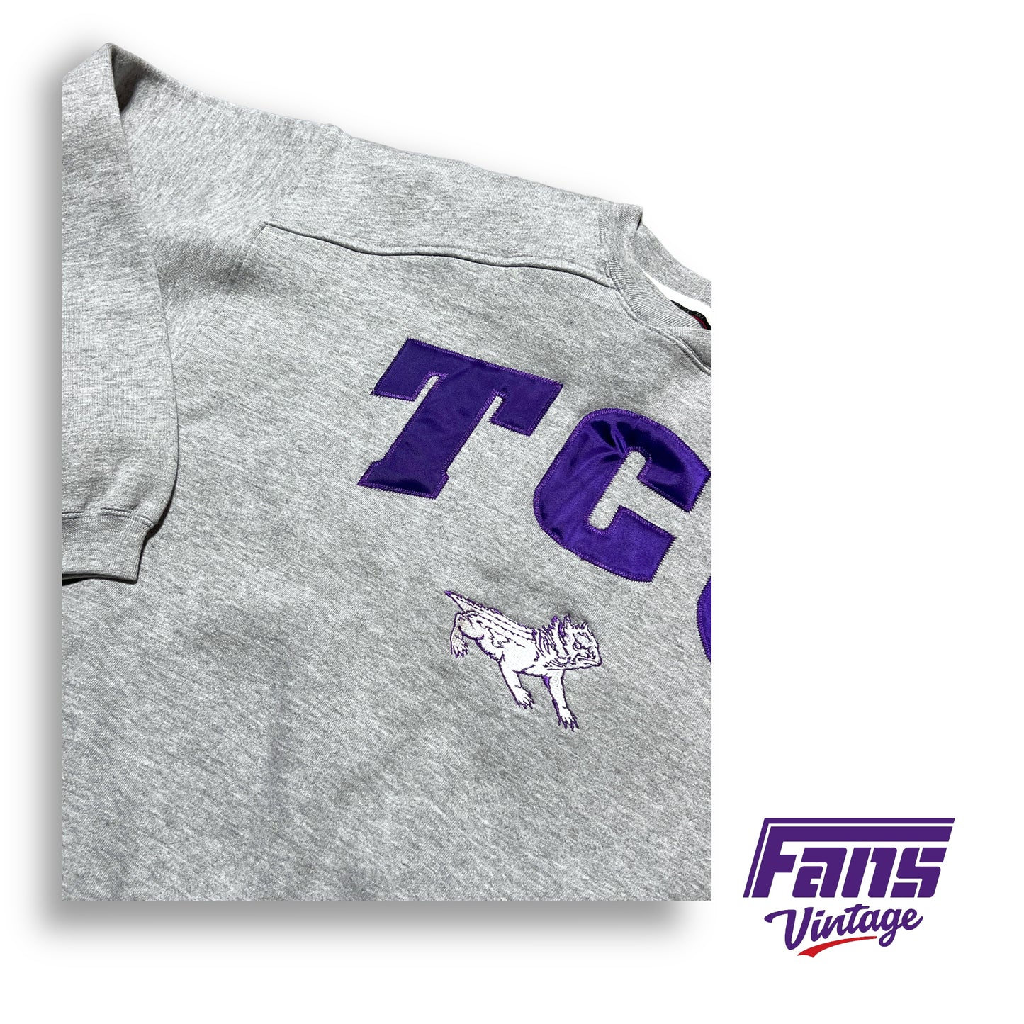 Rad Starter brand Vintage 90s TCU Sweater