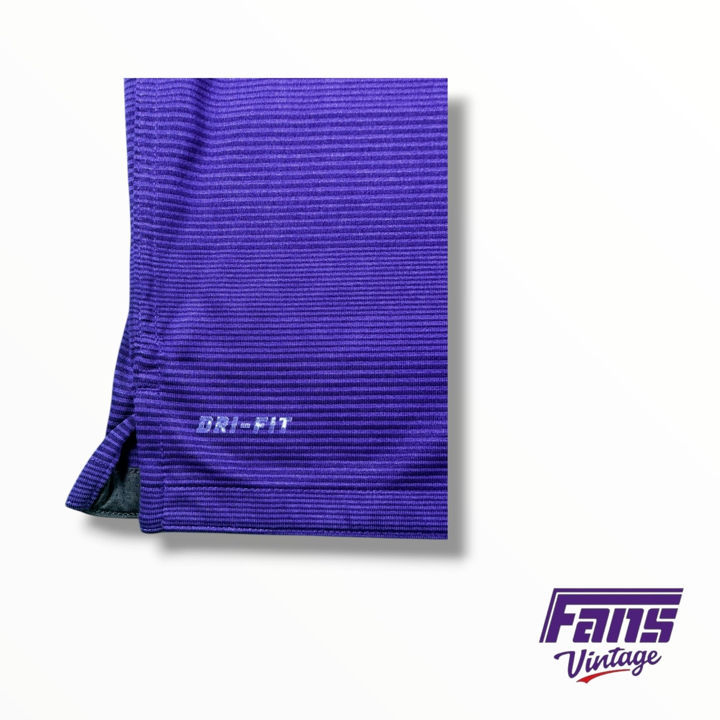 TCU Baseball Nike Team Issued Purple Polo