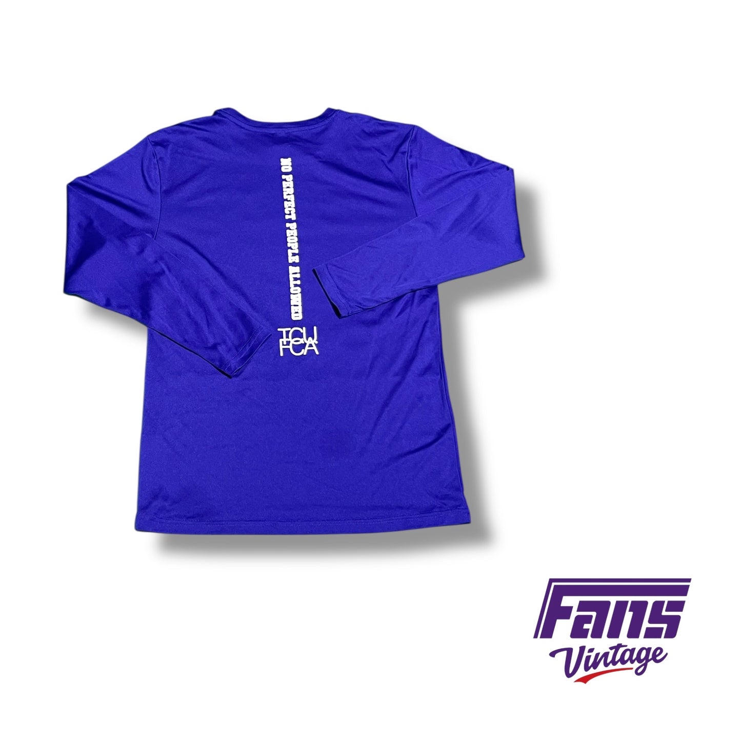 TCU FCA Long‑Sleeve Shirt — “Funky Town” Script