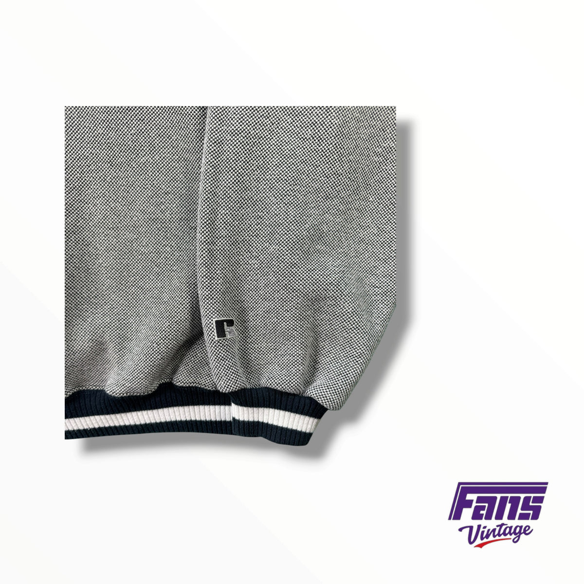 TCU Vintage Russell Athletic Crewneck Knit Sweater