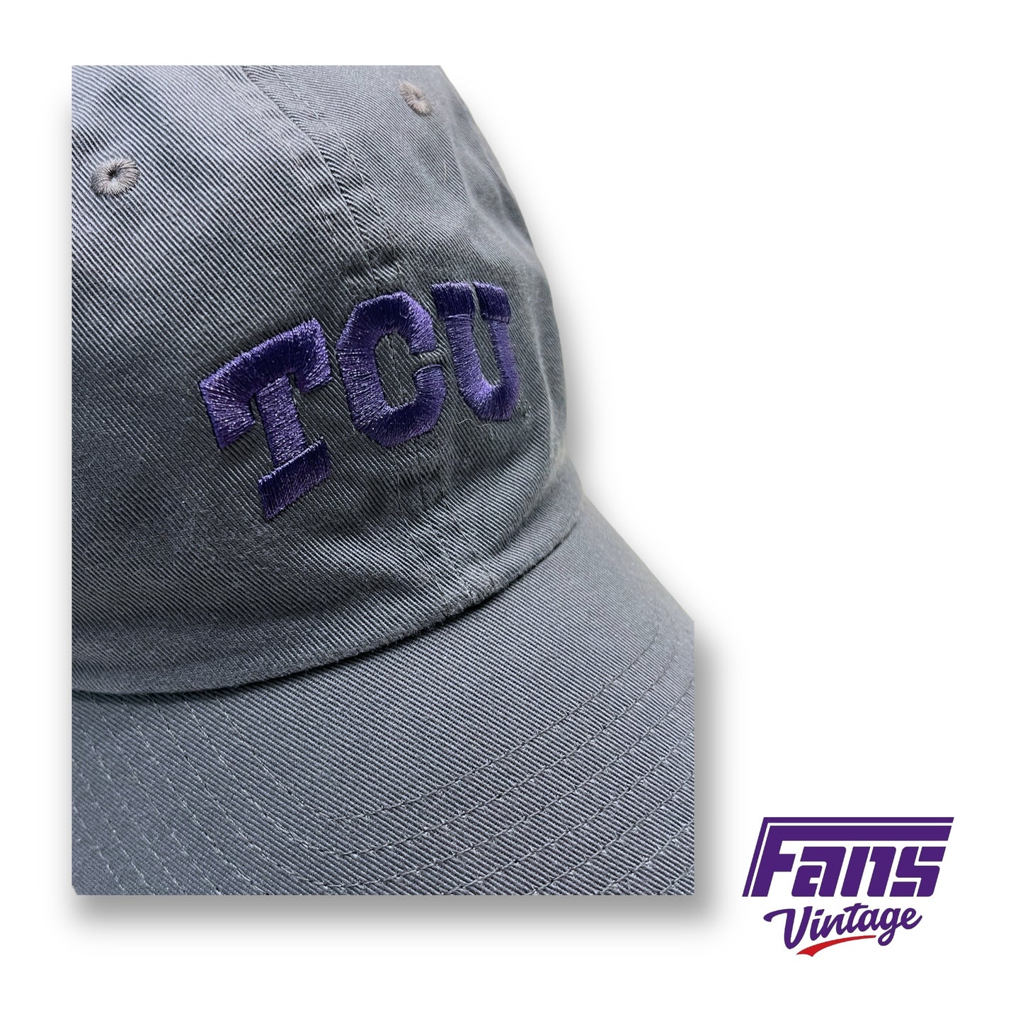 TCU Football Team Issued Gray Nike Hat