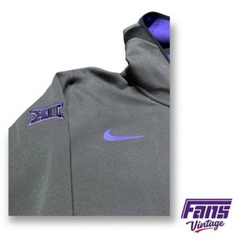 TCU Basketball Team Issue “Showtime” Custom Nike Full Zip Jacket With Hood