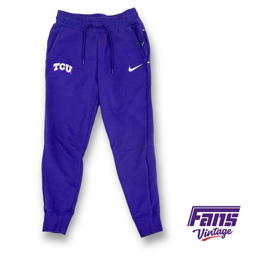 TCU Women’s Basketball Team Issue Premium Nike Sportswear Jogger Sweatpants