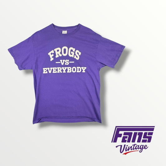 TCU Purple “Frogs vs Everybody” T-Shirt