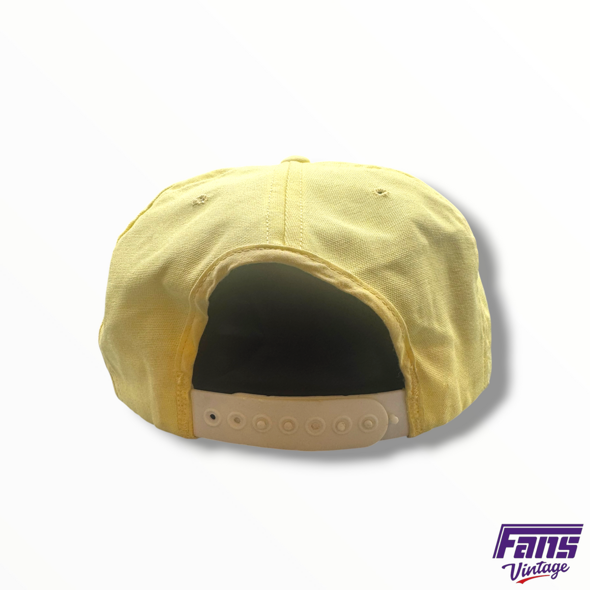 Rare Vintage Sunshine Yellow Colonial Rope SnapBack Hat