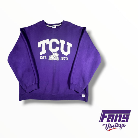 Vintage TCU Purple Crewneck Sweater