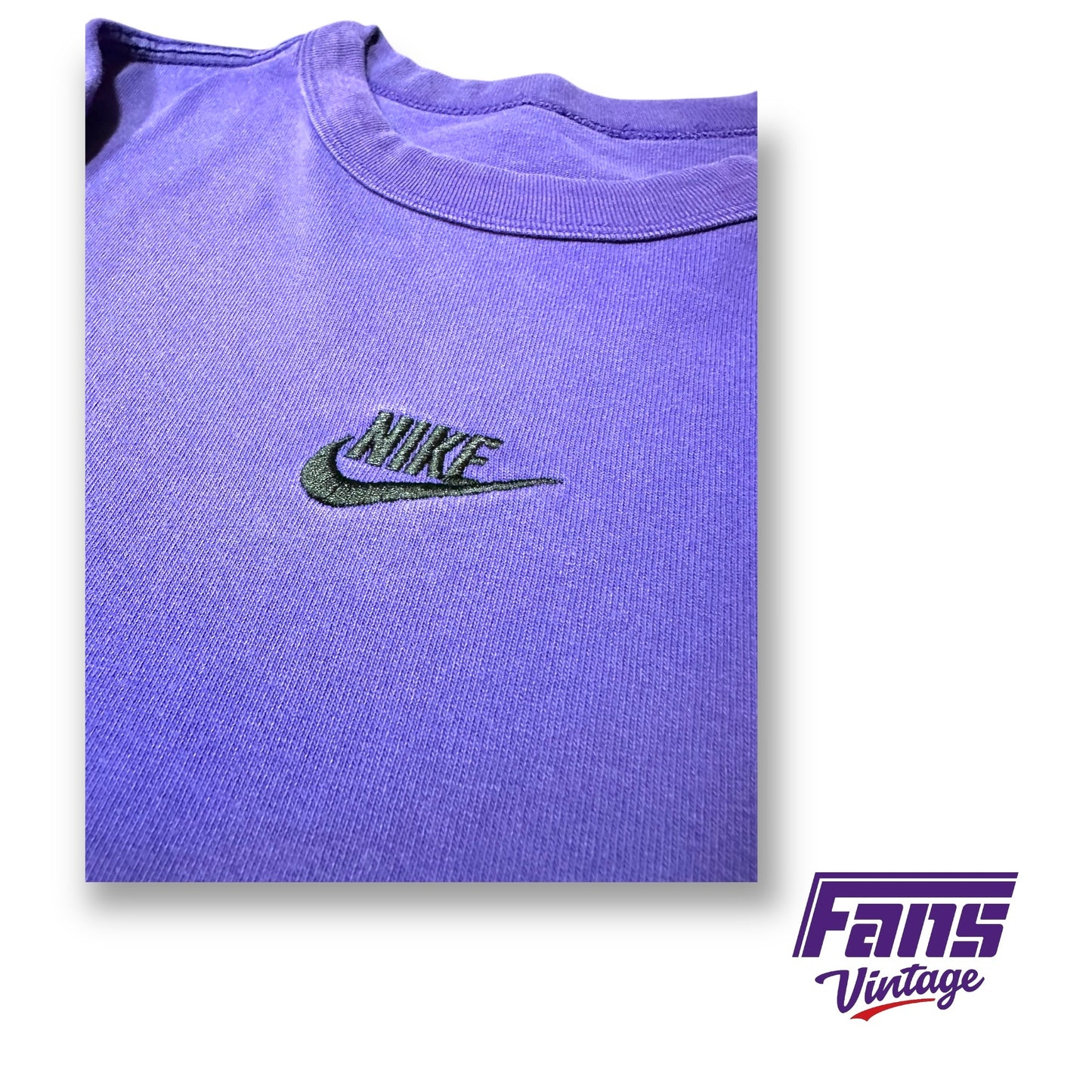 *Rare Team Custom* TCU Basketball Team Issue Nike Sportswear Crewneck Long Sleeve Shirt with Custom Graphics!