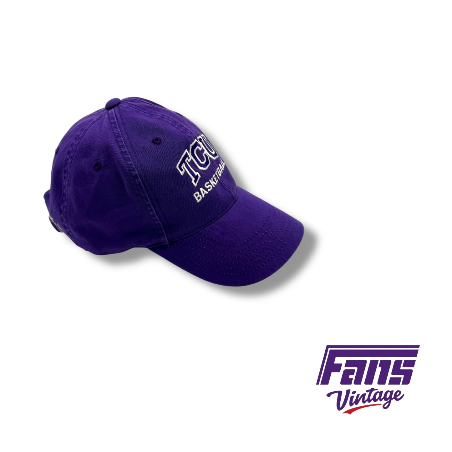 Y2K Throwback TCU Nike Team Issued Basketball Dad Hat