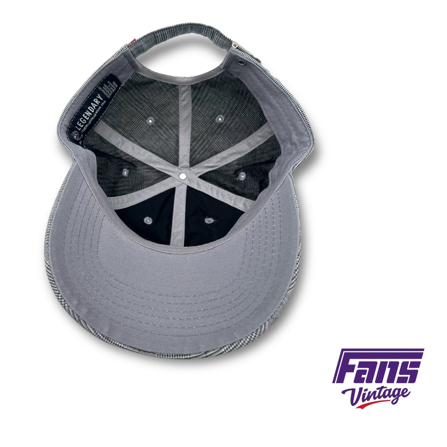 Pebble Beach Golf Legendary Headware Plaid Dad Hat