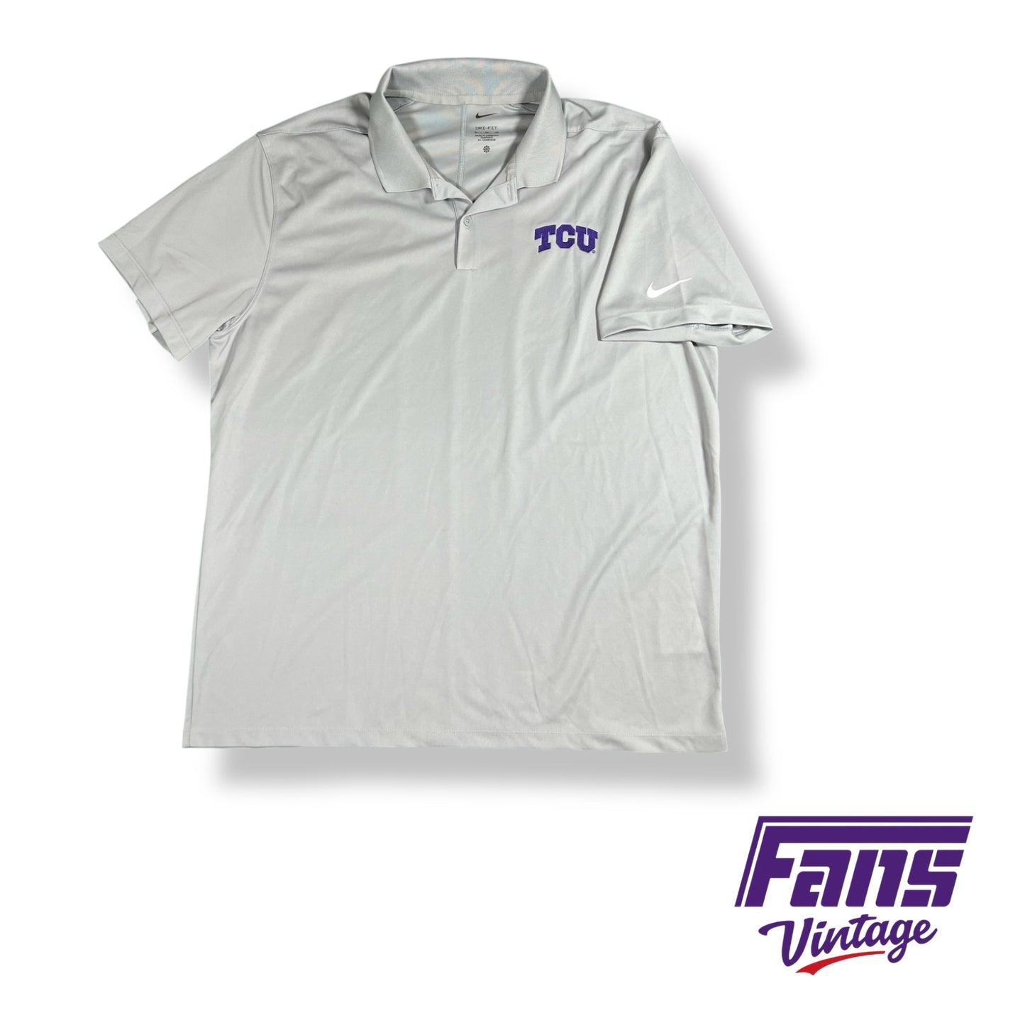 Team Issued Light Grey Nike Polo