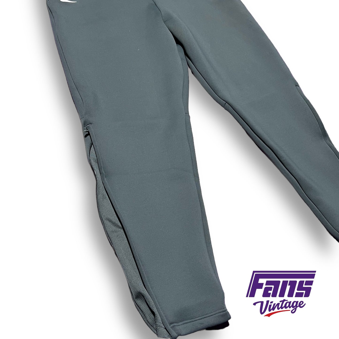 TCU Team Issue Premium Nike Thermal Sweatpants - Awesome material & cool details!