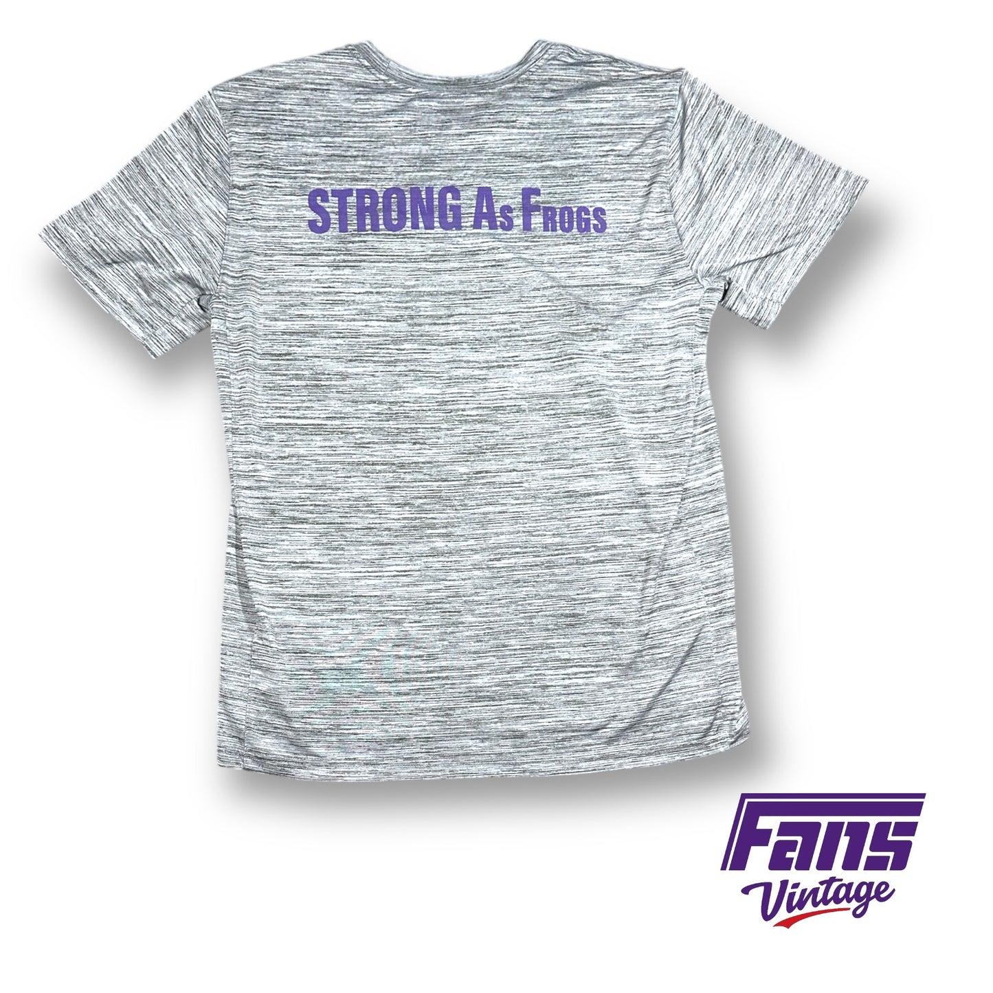 TCU Team Exclusive Nike Athletic Style Shirt - "Strong As Frogs" Custom